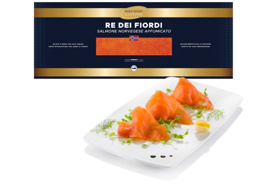 Salmone norvegese affumicato preaffettato (cod.493)